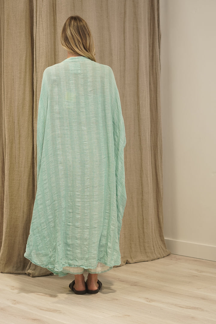 Donna Dress Cascade Green Combo