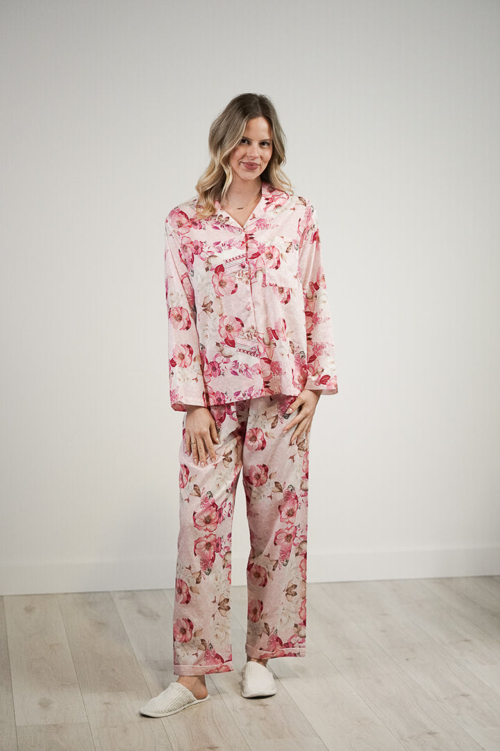Peony Garden Long Pj Set
