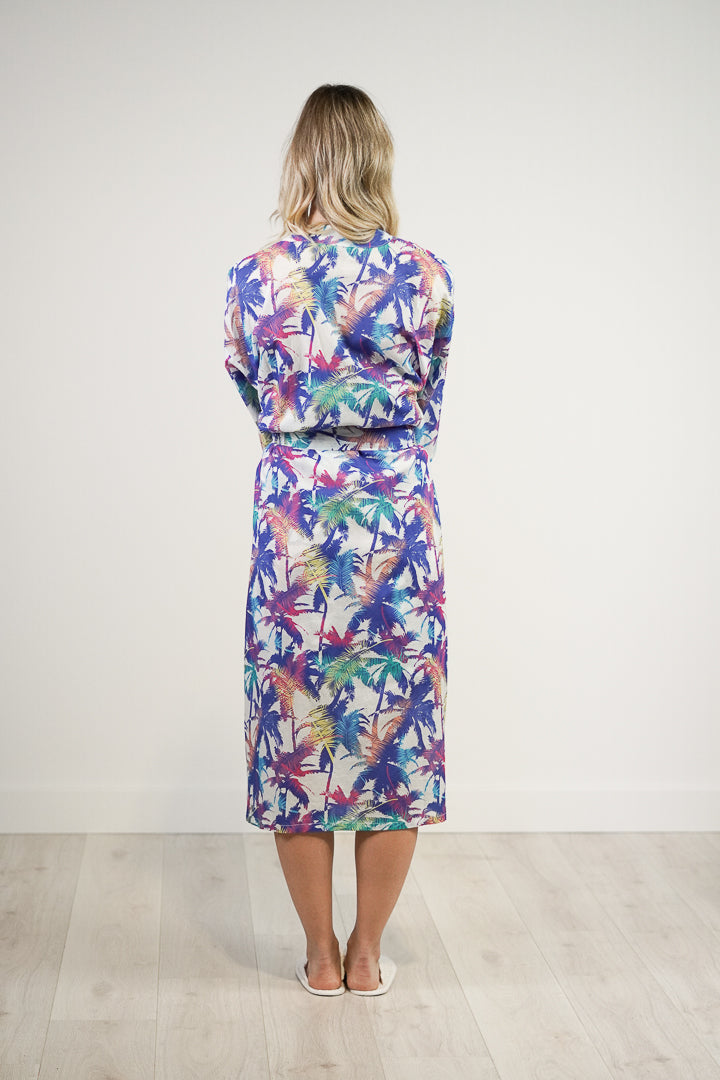 Palm Tree Mirage Kimono