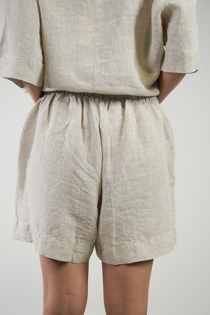Eve Linen Short Oat