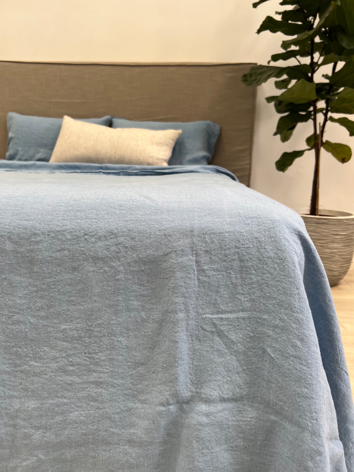 Basics Linen Bedding Sets Glacier Lake