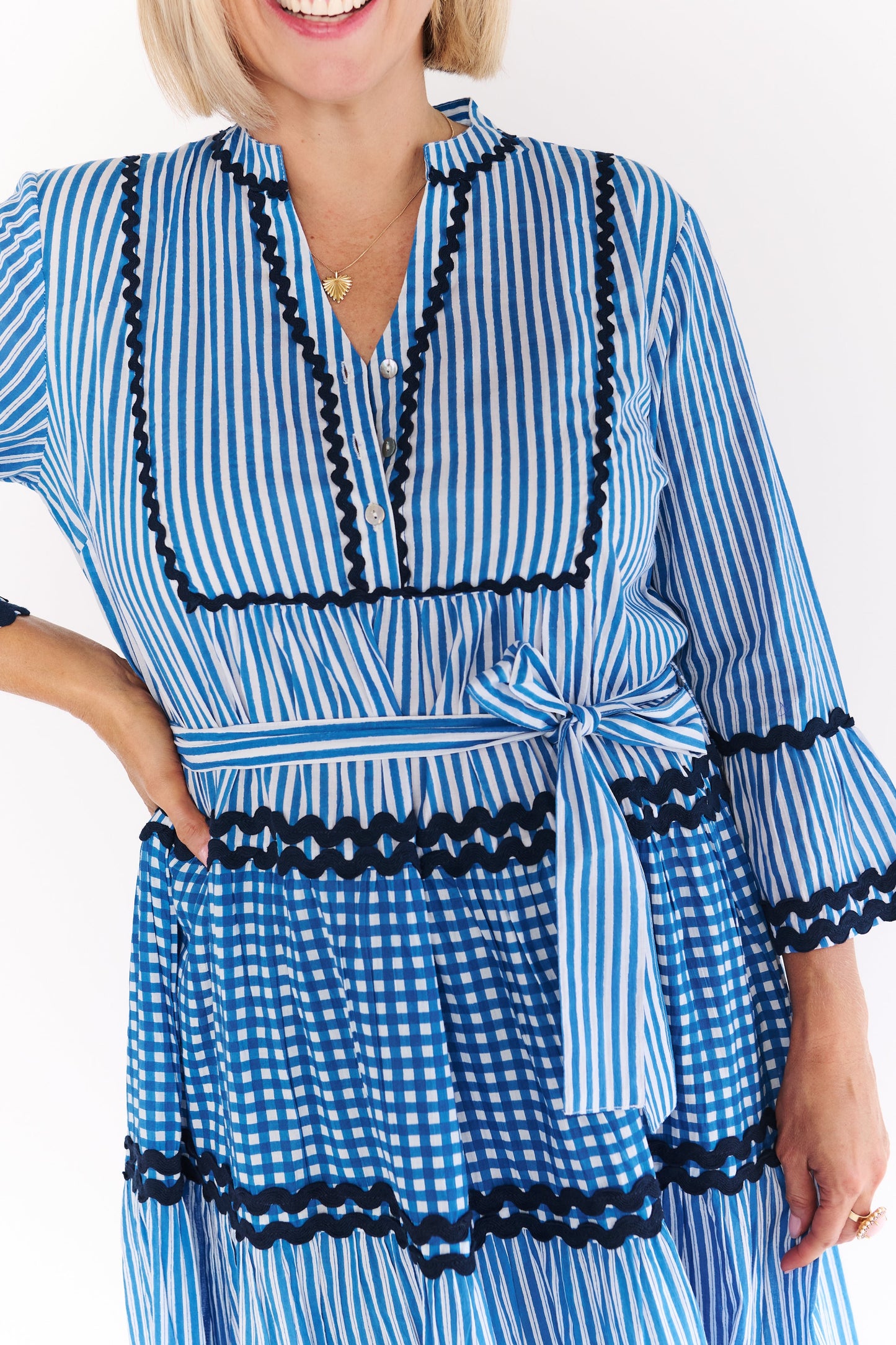 MILA BLUE DRESS