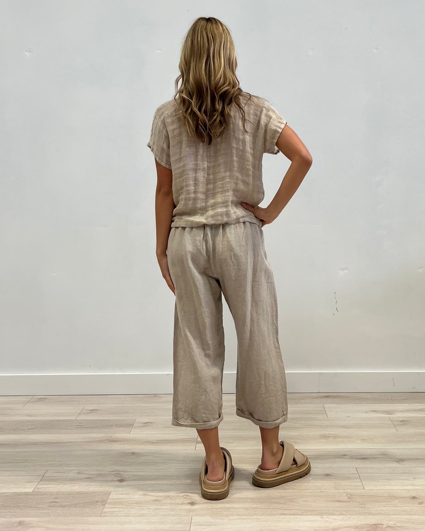 Tilly 3/4 Pants Natural
