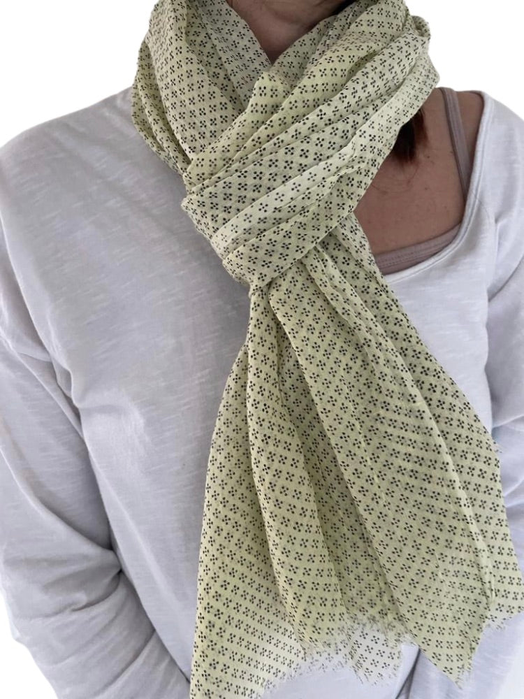 Cotton Printed Scarf - 15329