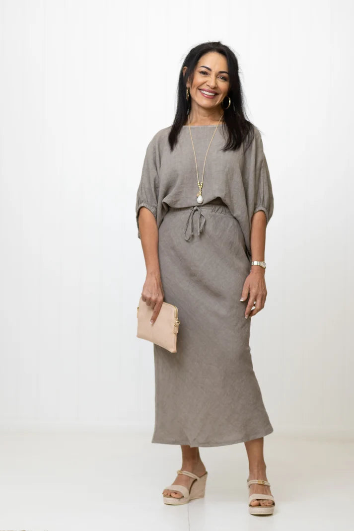 Anna Maxi Skirt - Costa Vita Purolino