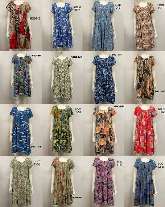 Printed Cotton Dress