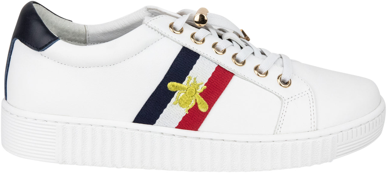 Bianca-White/Navy