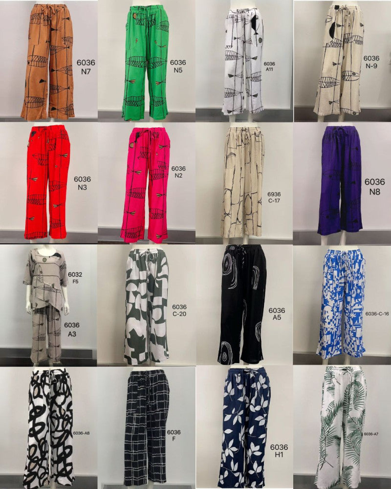 Linen Pant with Pockets