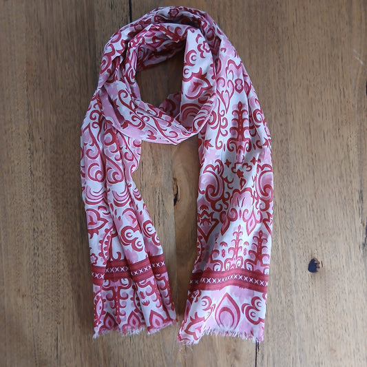 Gorgeous Art Print - Pure Cotton Scarf 15373