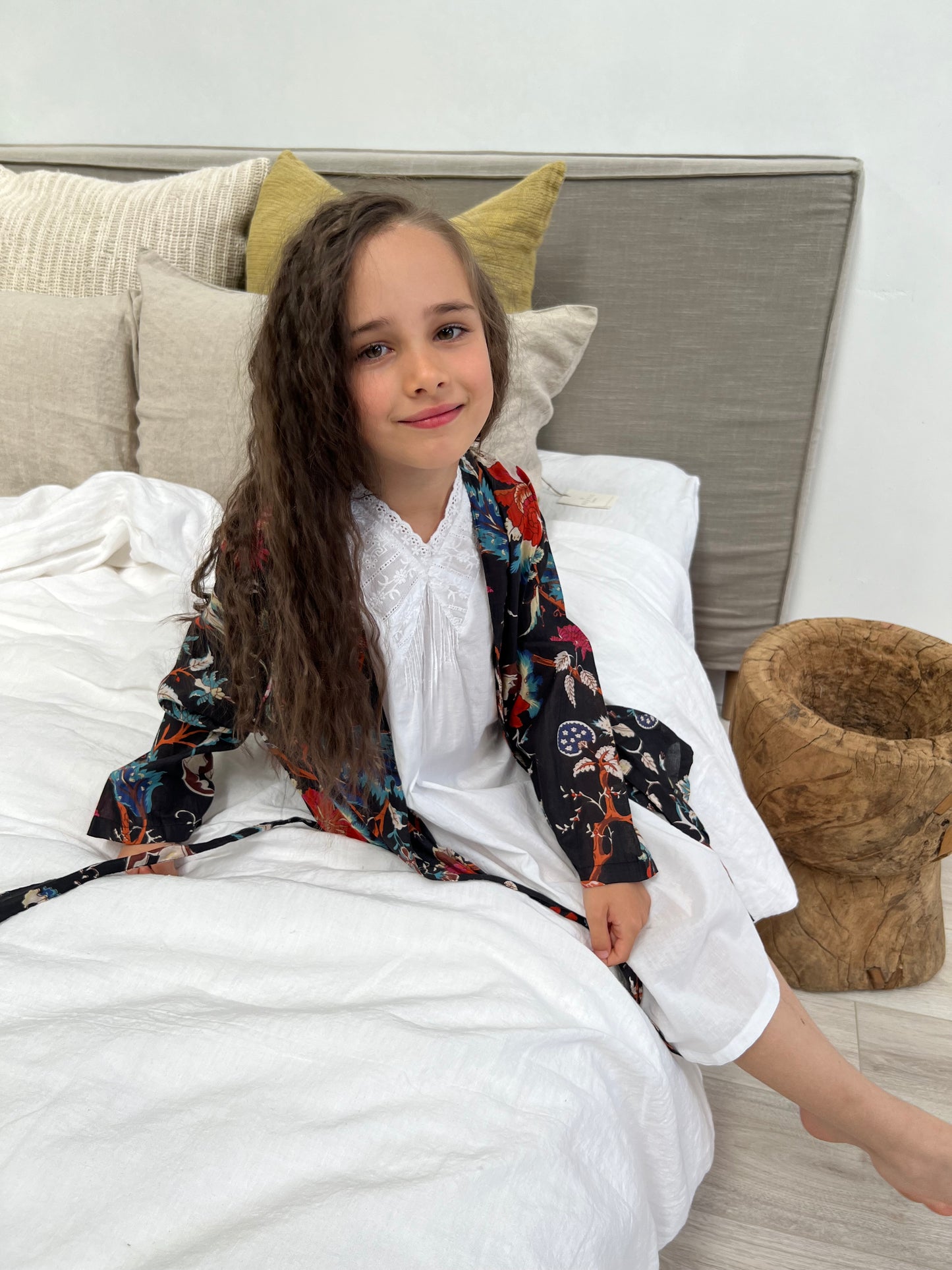 Arabella Black Kimono Child Pack Of 4