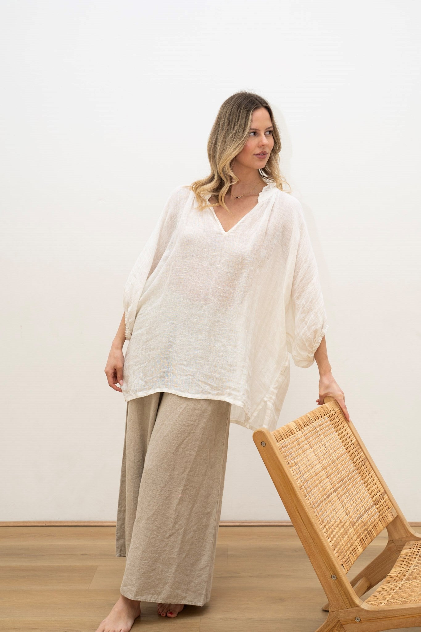 Grazia Top Ivory