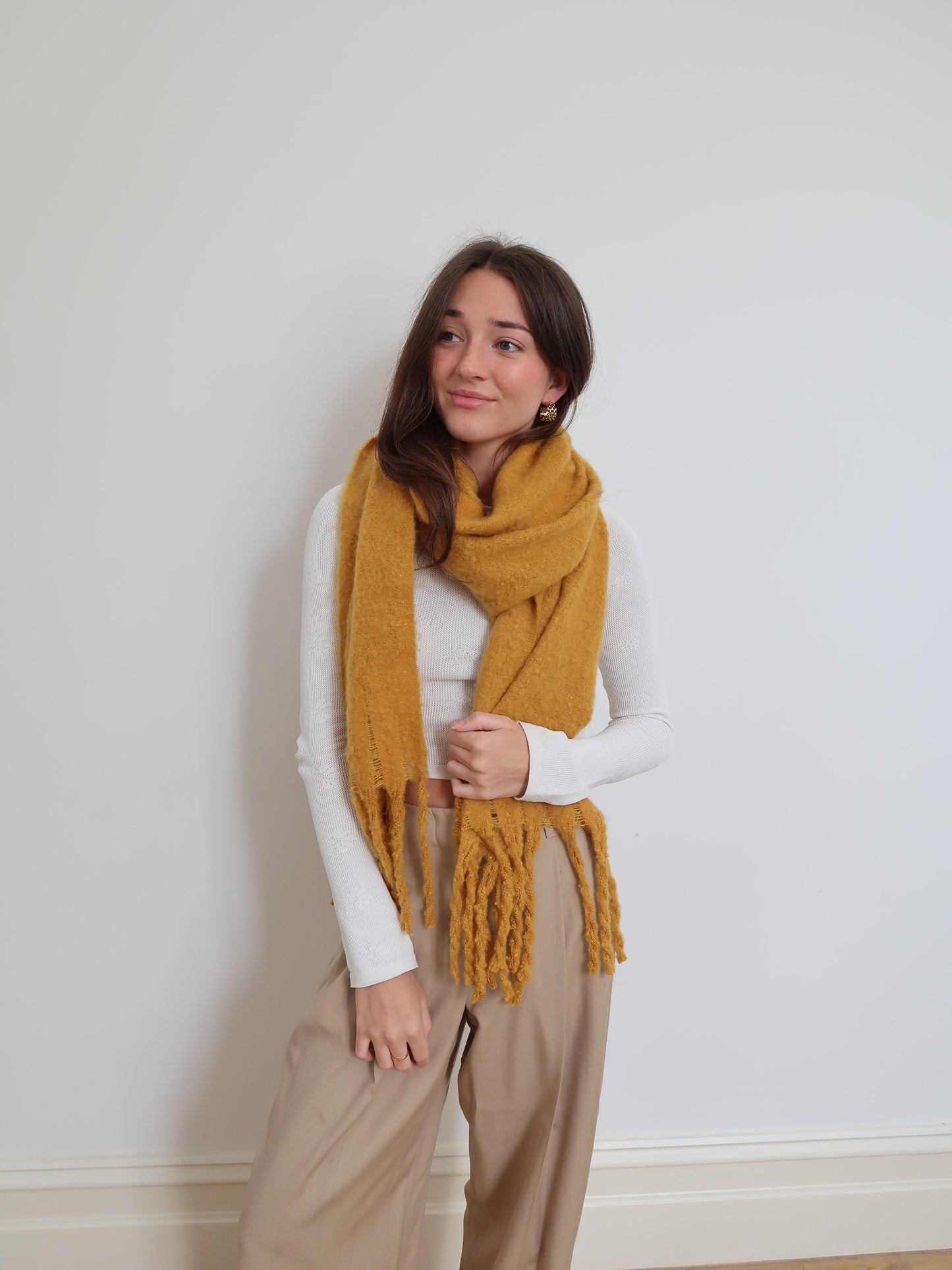 Soft Blanket Winter Scarf - Green 332352