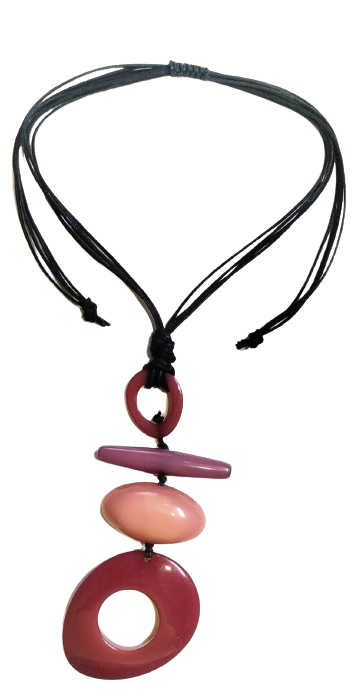 Driftwood Inspired Shapes - Necklace 34758