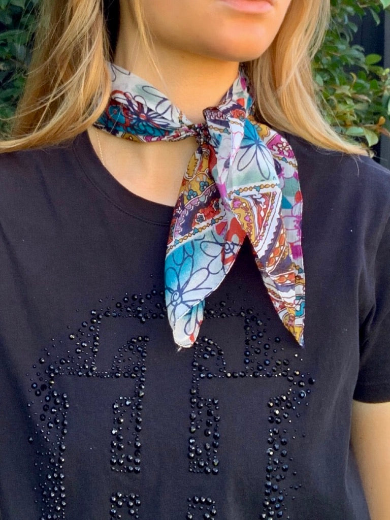 Necktie Silk Neck & Hair Tie - ZS-1003/S