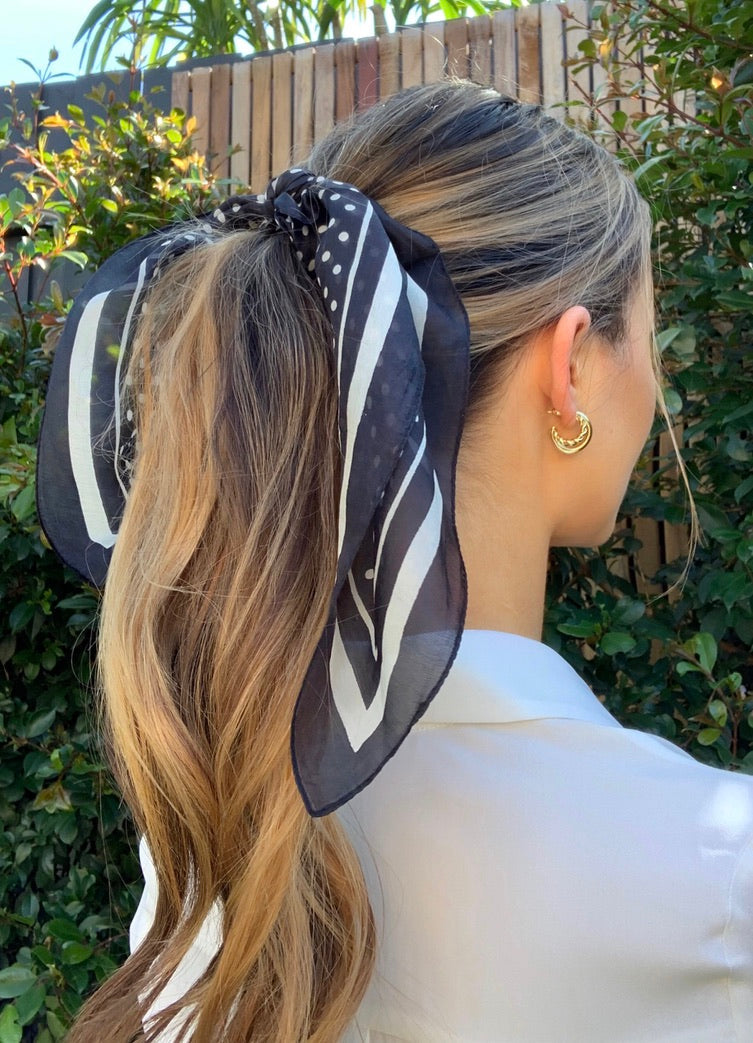 Silk Neck & Hair Tie - ZS-1025-27
