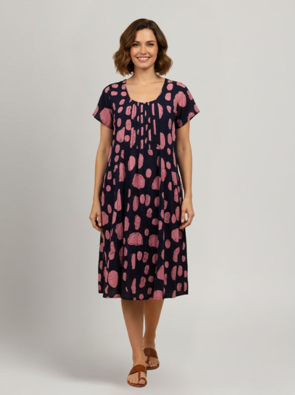 Printed Cotton Dress