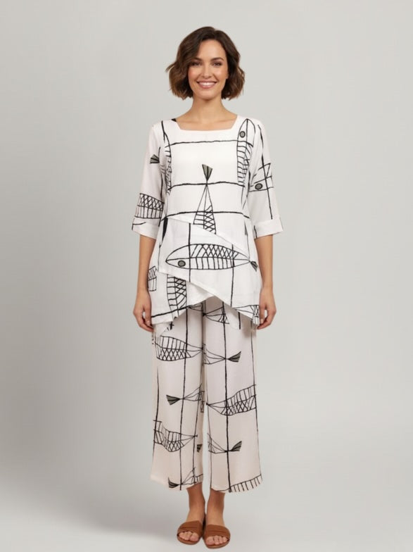 Linen Pant with Pockets