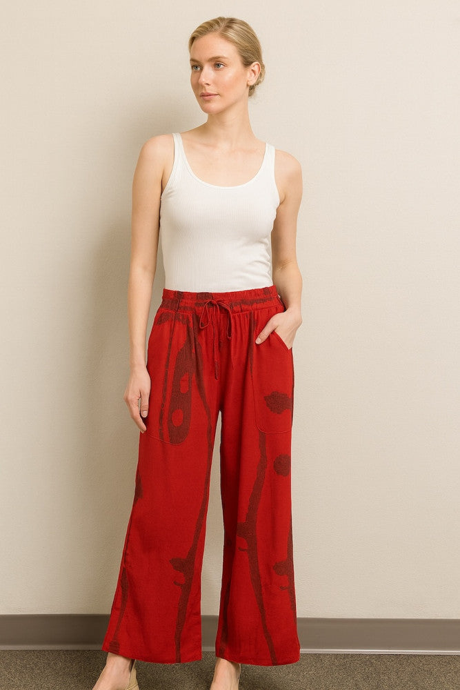 Linen Pant with Pockets