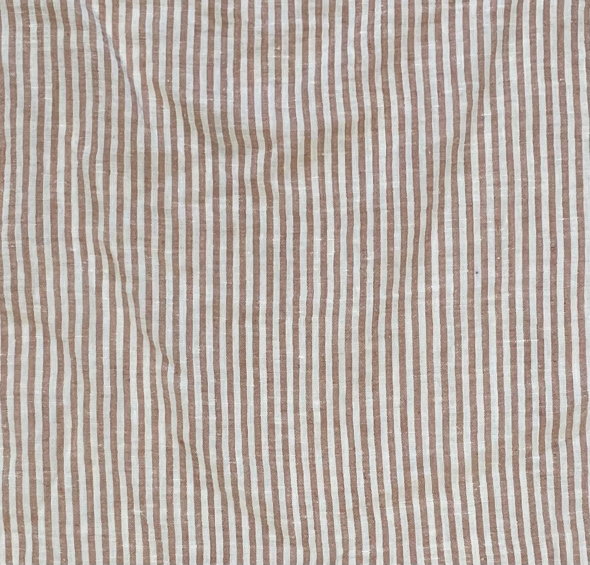 Noemi Half Sleeves Shirt Rust Stripe