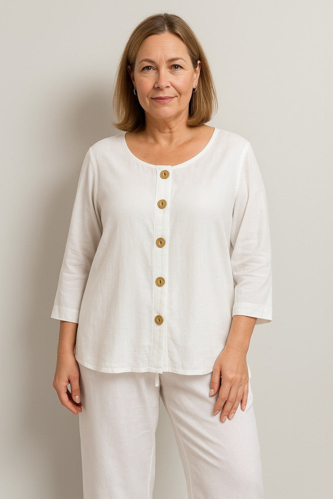 Breeze Linen Top