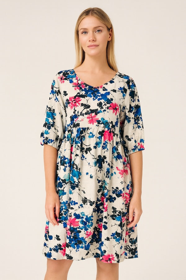 Printed Cotton Rayon Dress