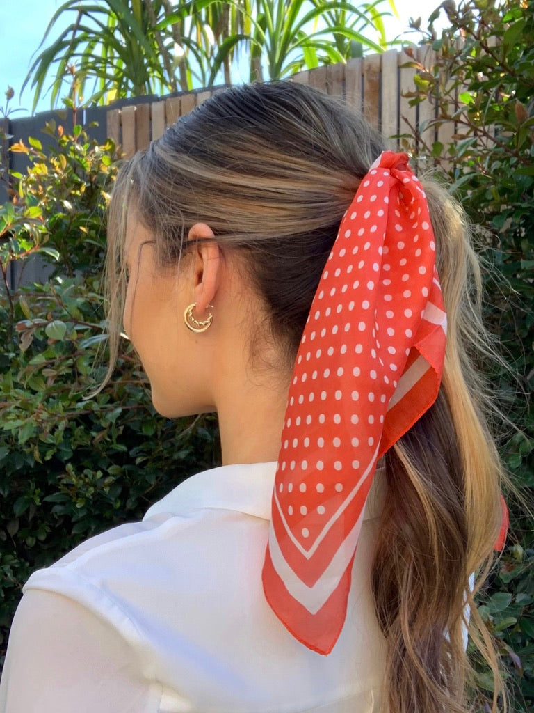Silk Neck & Hair Tie - ZS-1025-27