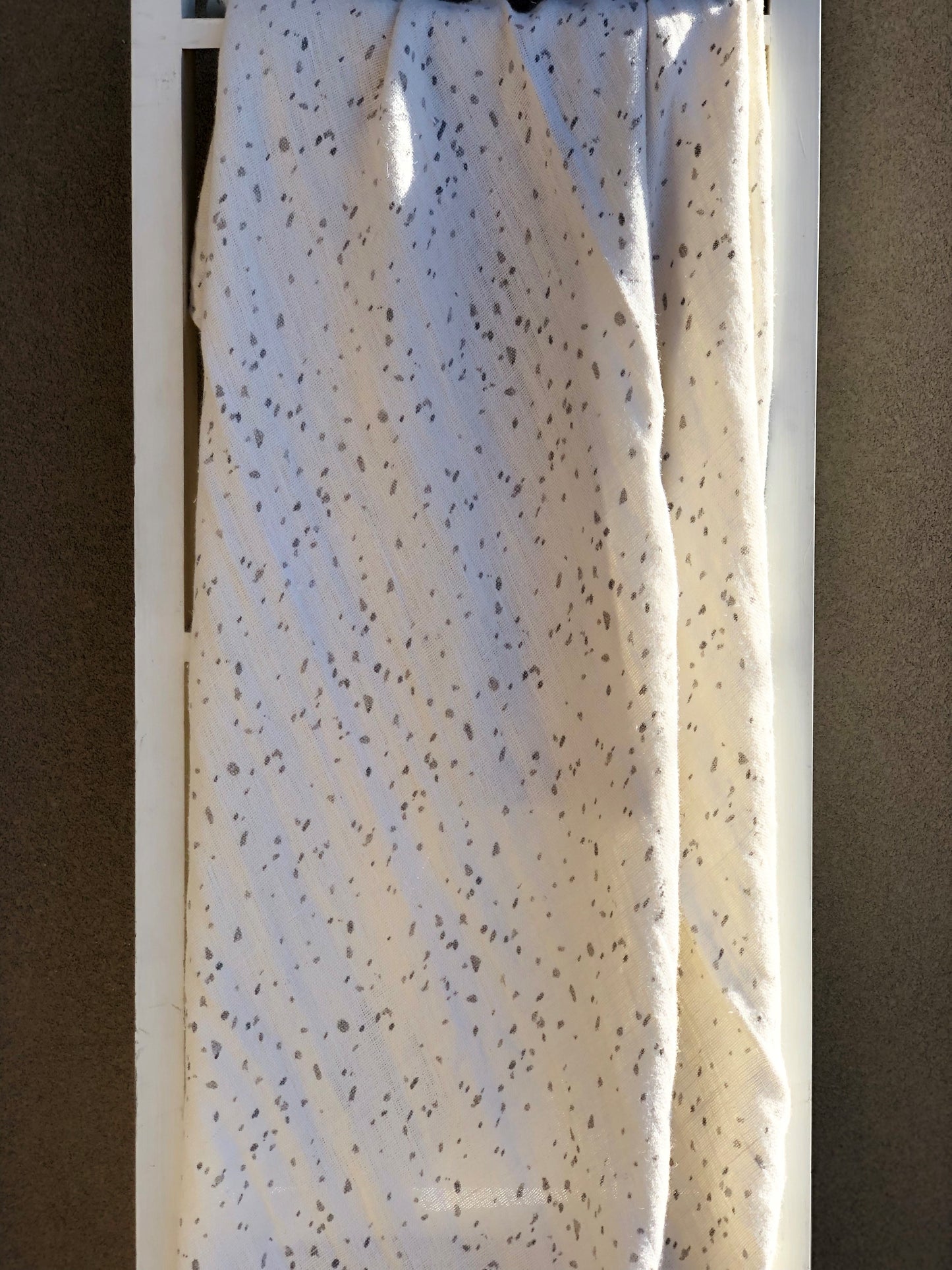 Terazzo Pigment Printed Linen Throw