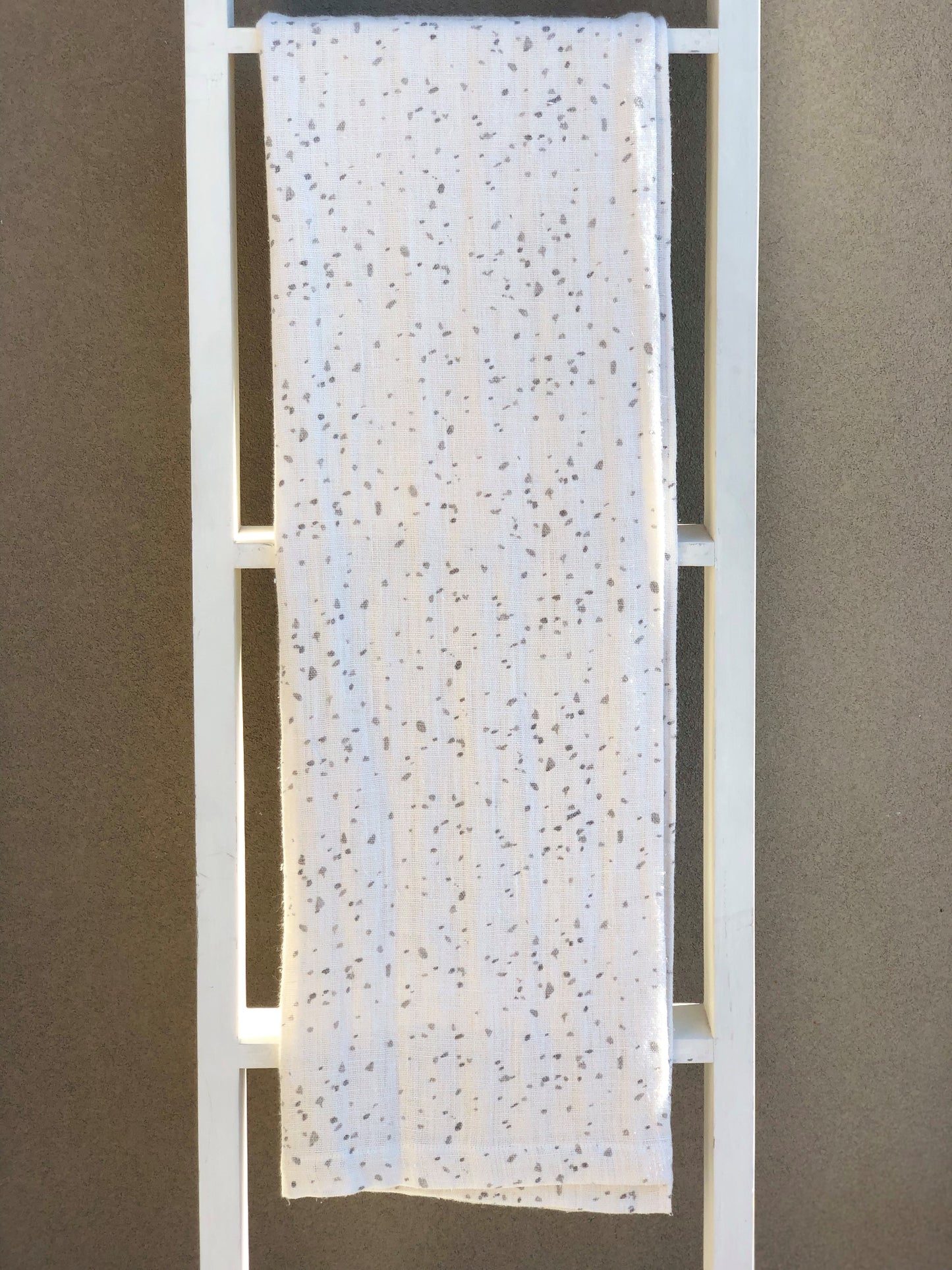Terazzo Pigment Printed Linen Throw