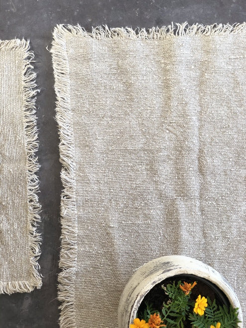 Table Place Mat Alder Handloomed/Rustic Linen