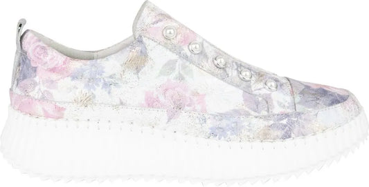 Oriel - Lilac Metallic Flower