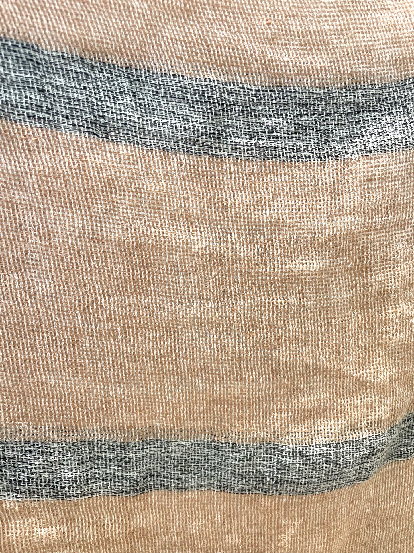 Skye Scarf/Sarong Pink & Grey Stripe