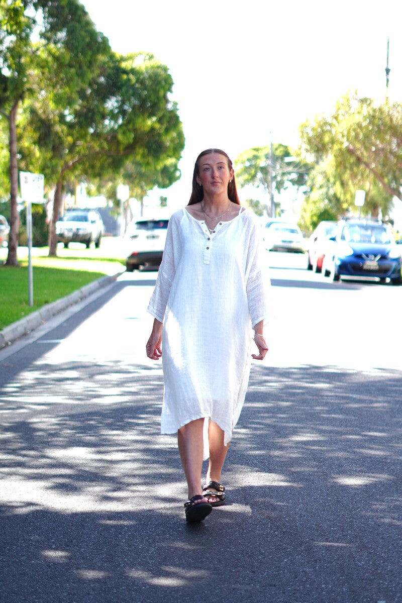 Amara Kaftan Ivory