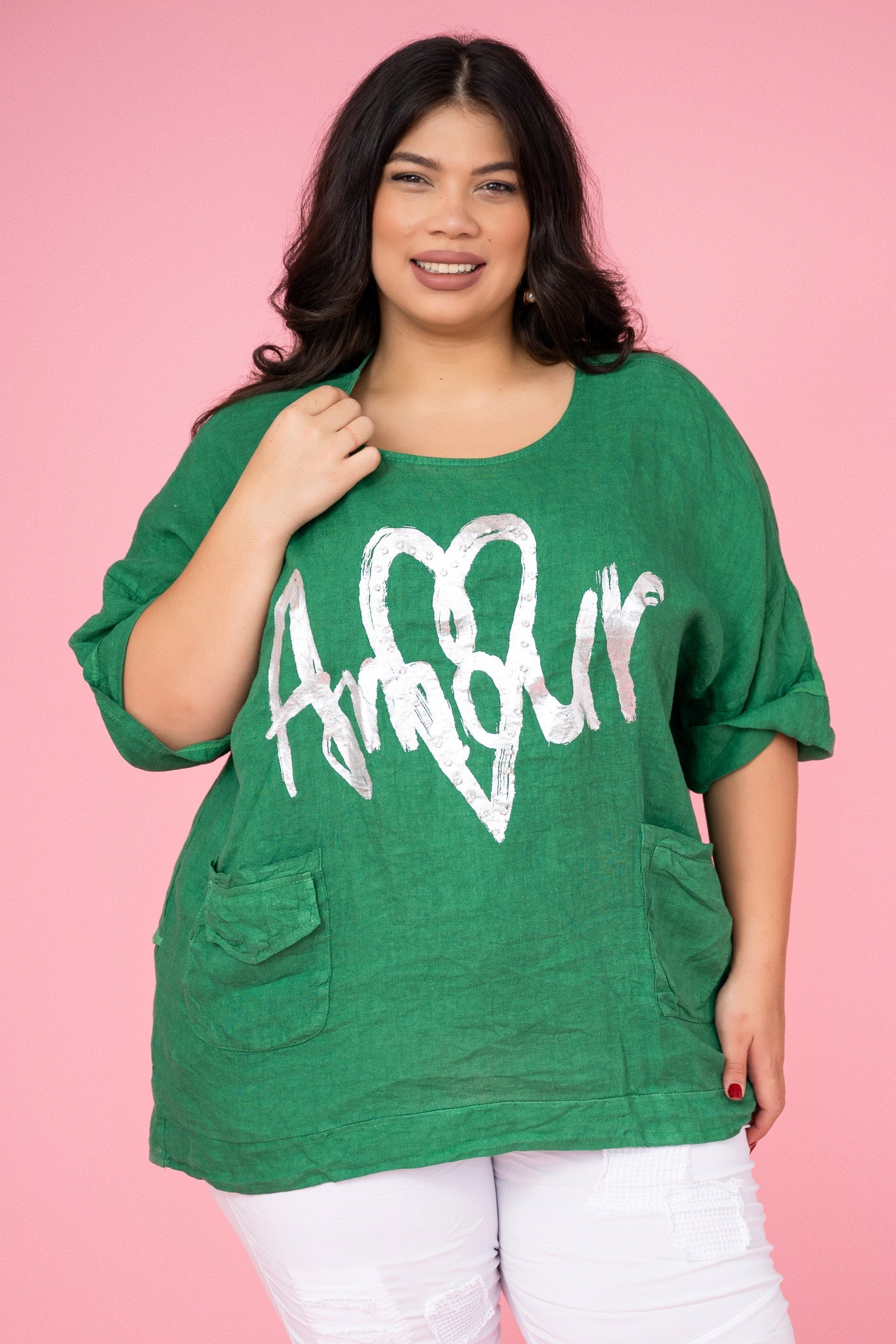 Armour Foil Top | Gucci Green