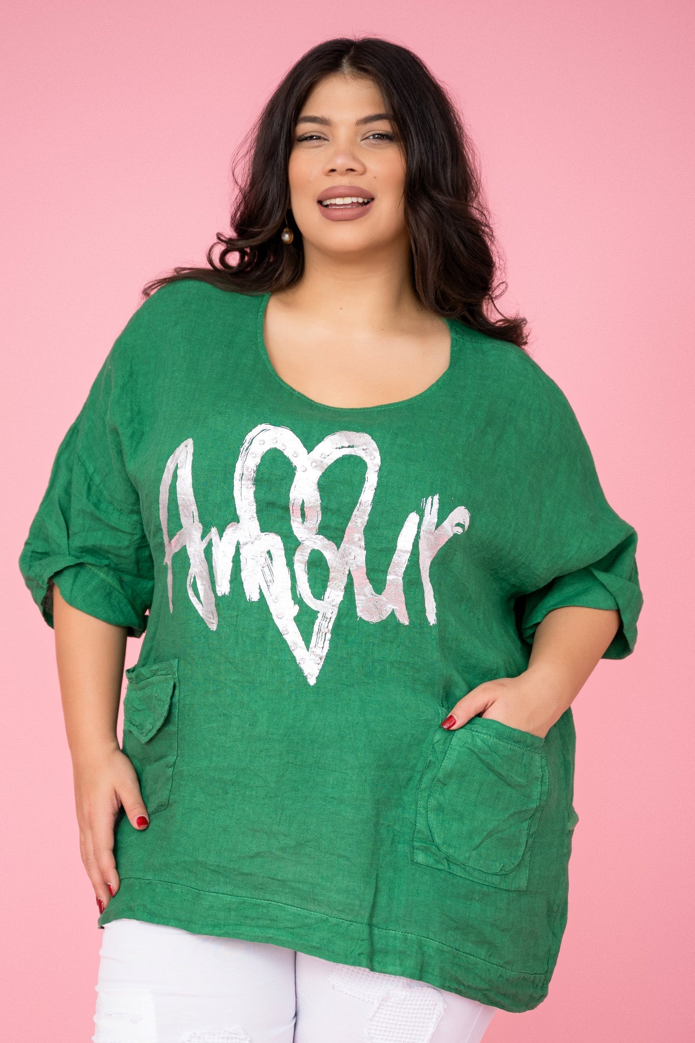 Armour Foil Top | Gucci Green