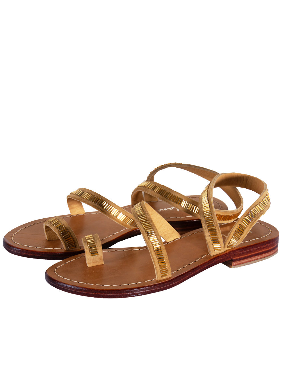 Antina Beaded Flat