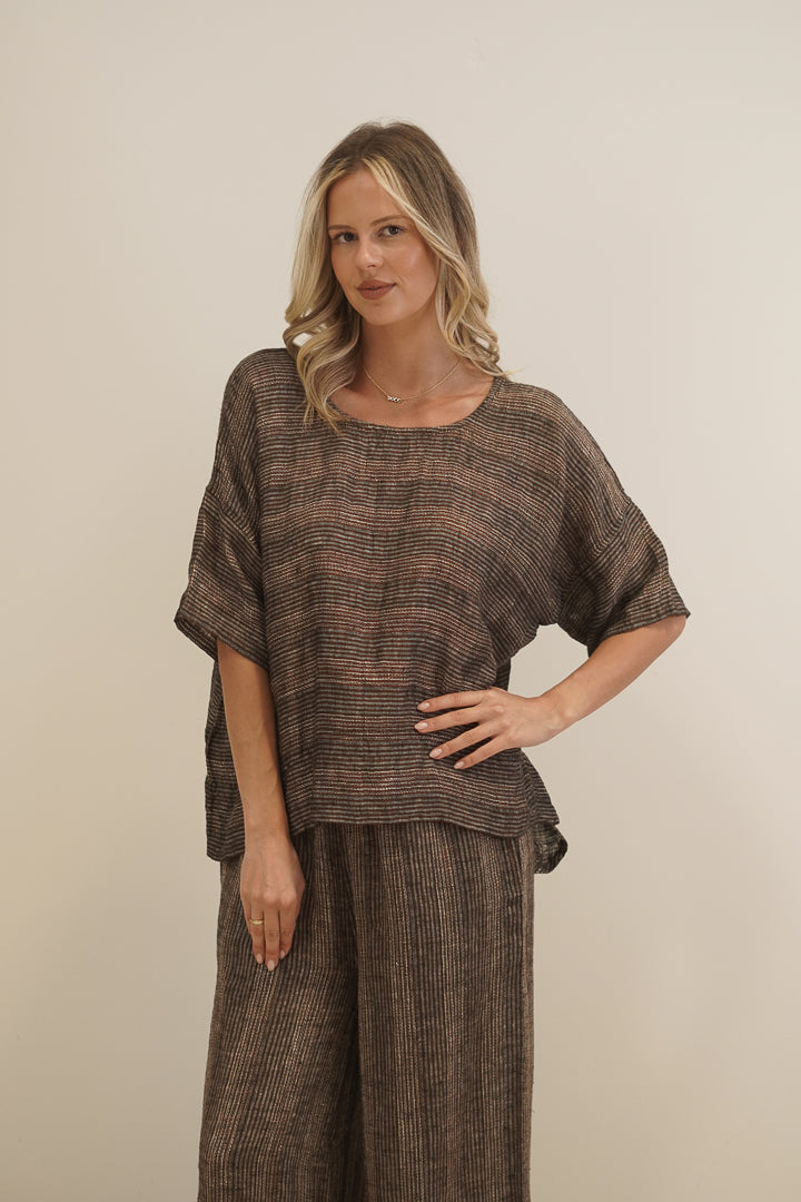 Barbara Top Toasted Earth Combo