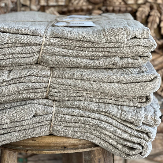 Angaston Large Bedcover - Natural-260X300Cm
