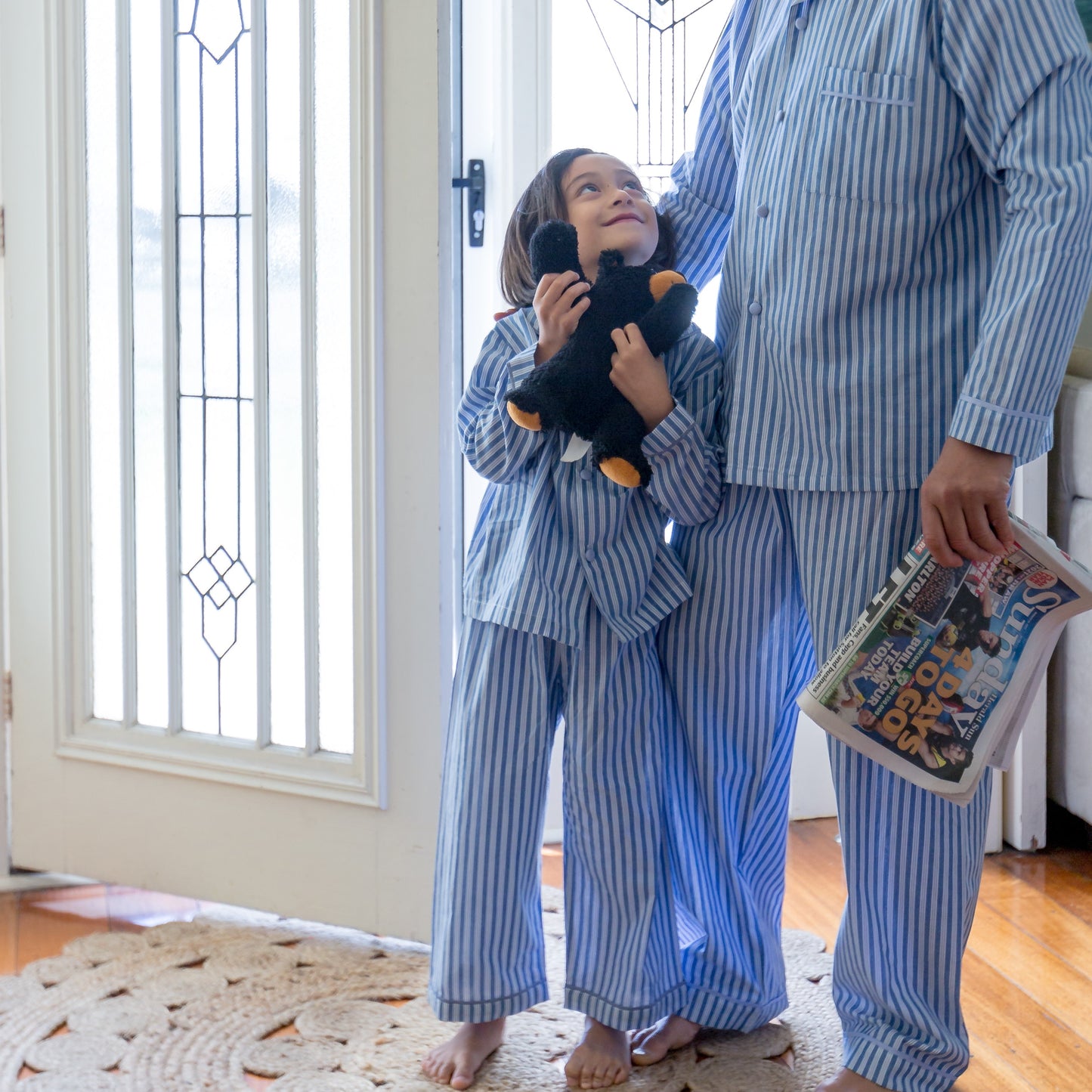 Blue Stripe Child Pj Set