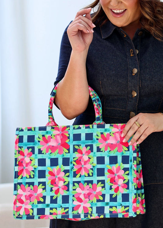 Book Bag - Garden Trellis