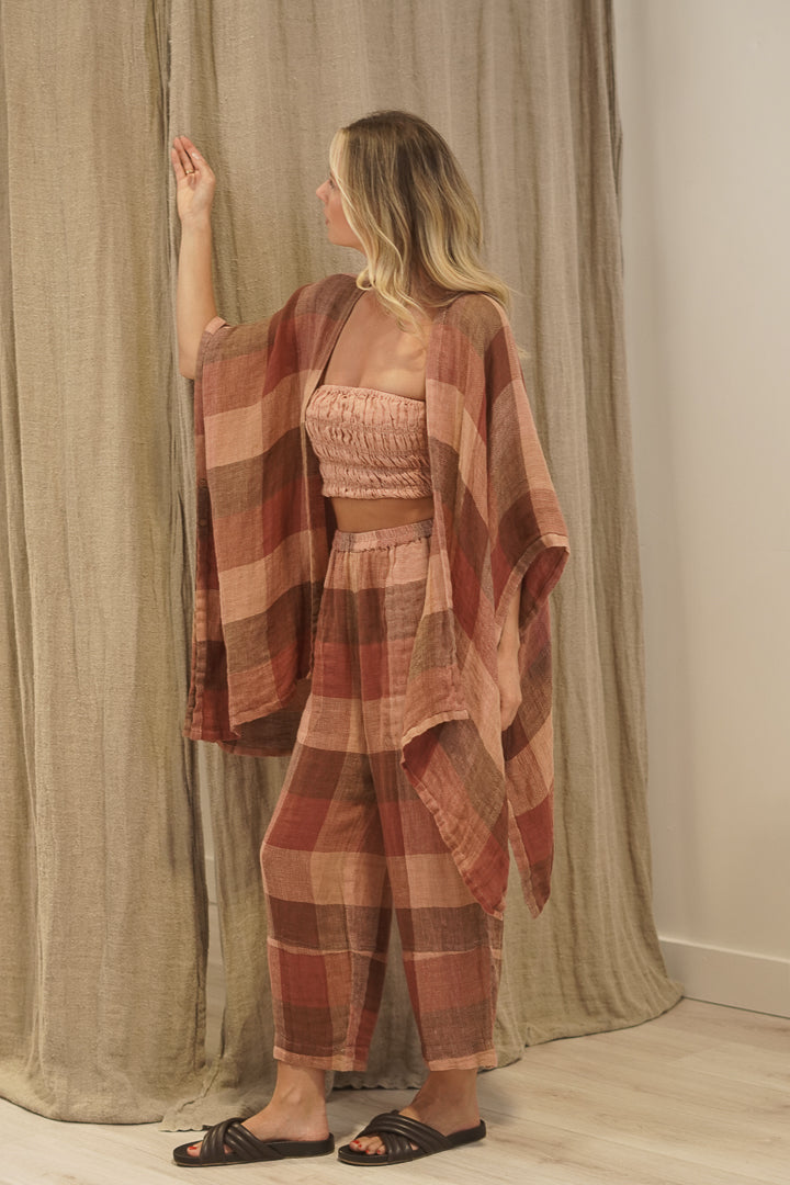 Carmen Cardigan Cameo Brown Combo