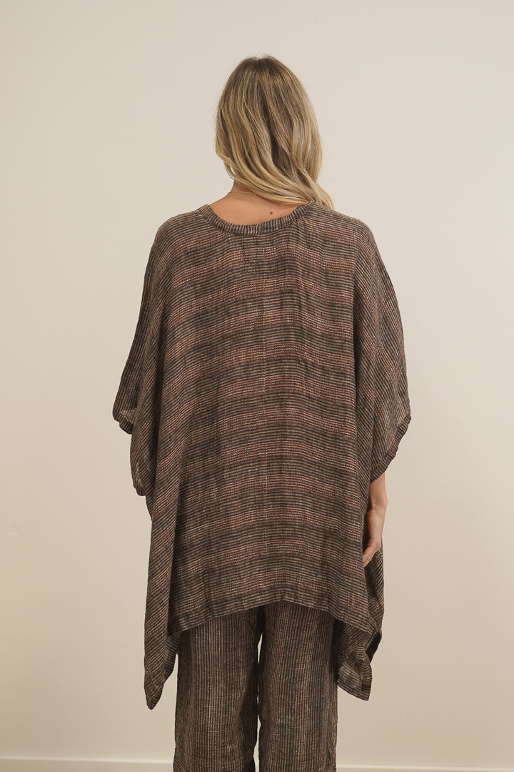 Carmen Cardigan Toasted Earth Combo
