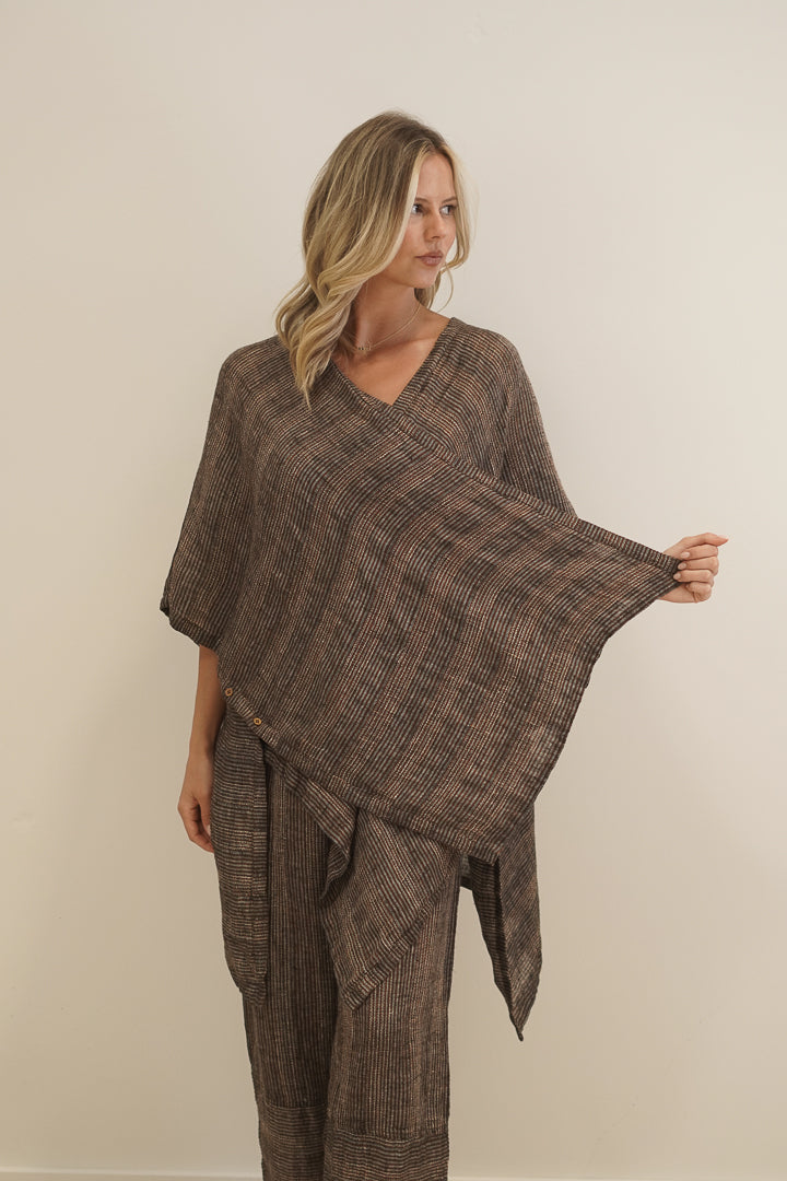 Carmen Cardigan Toasted Earth Combo