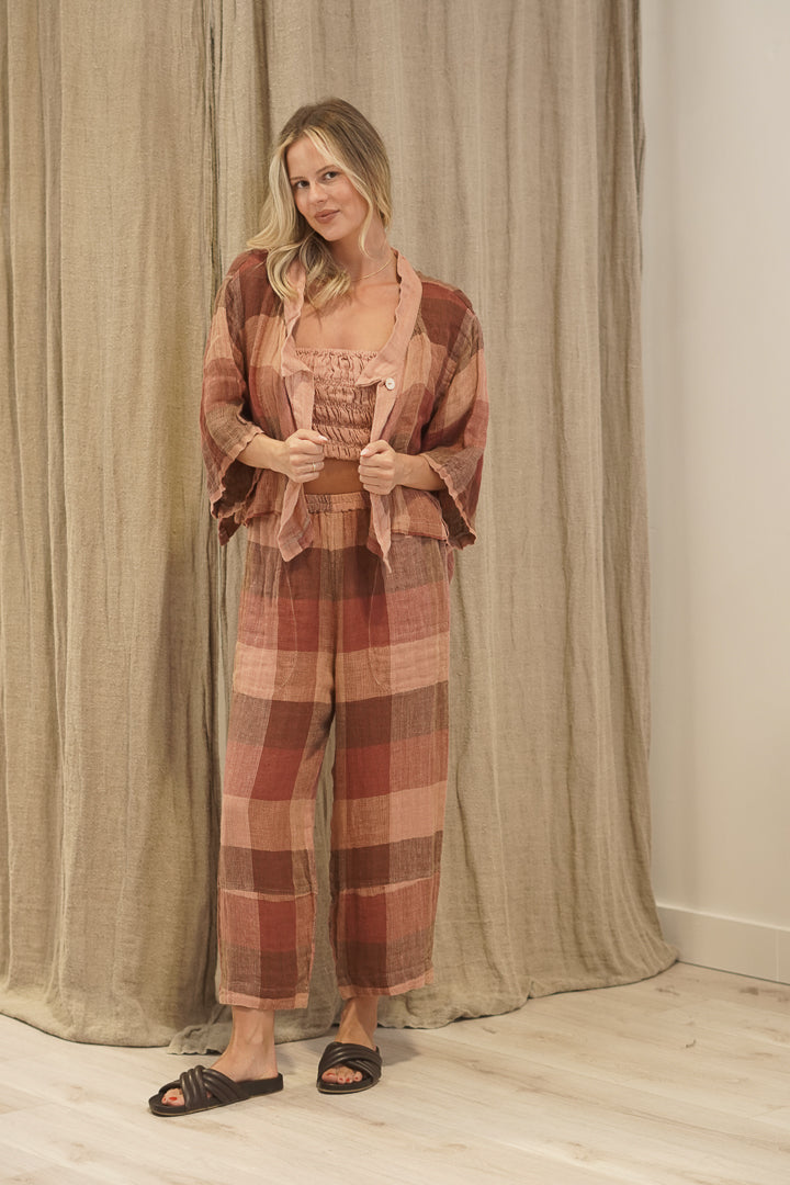 Chloe Jacket Cameo Brown Combo