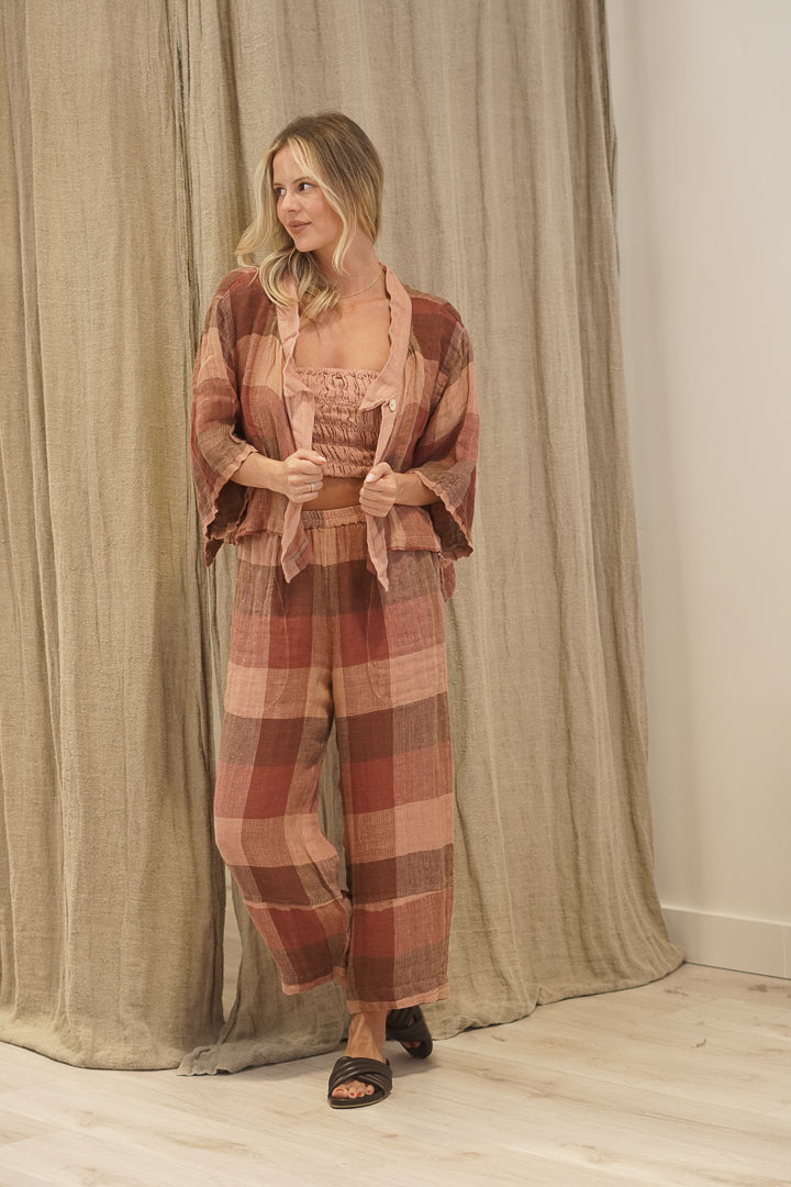 Chloe Jacket Cameo Brown Combo