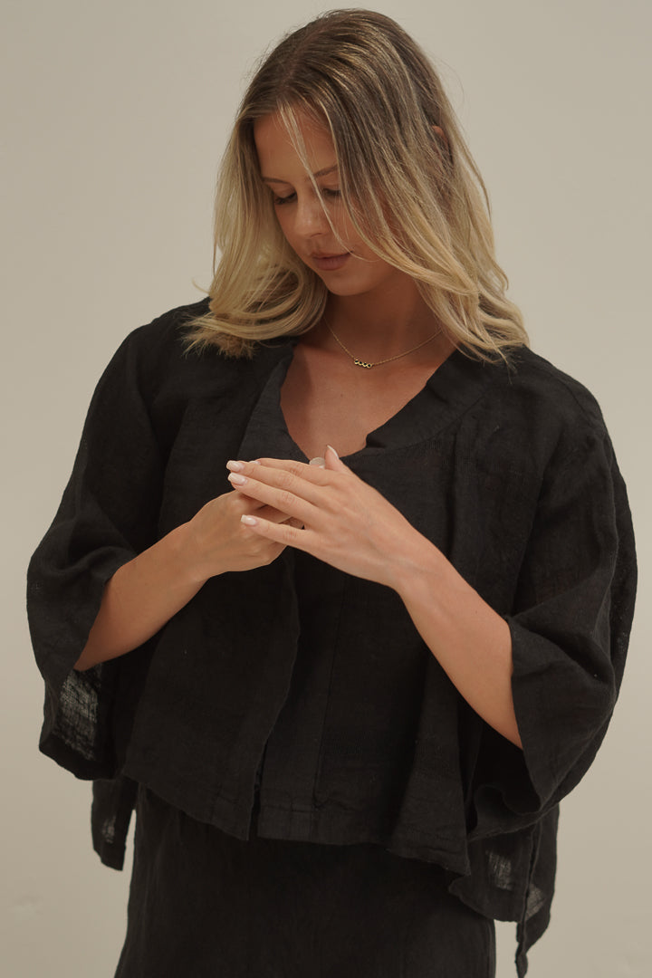 Chloe Jacket Black Combo