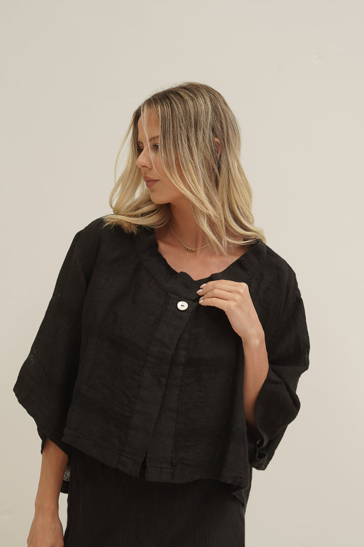 Chloe Jacket Black Combo
