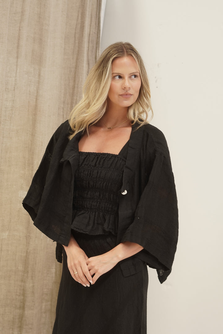 Chloe Jacket Black Combo