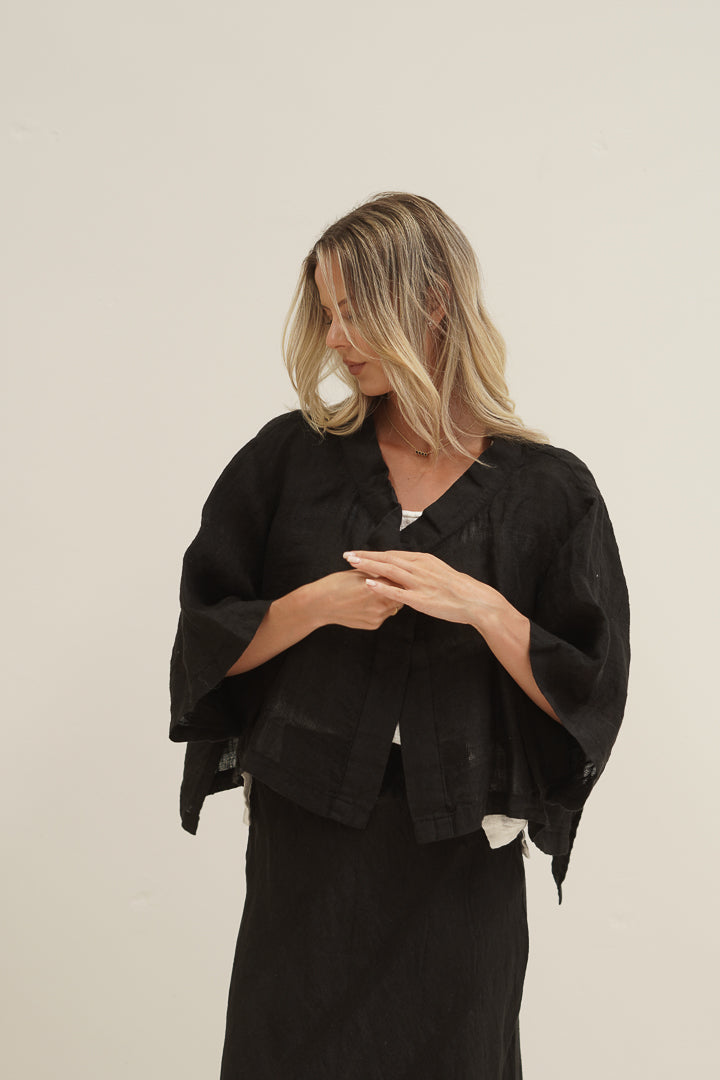 Chloe Jacket Black Combo