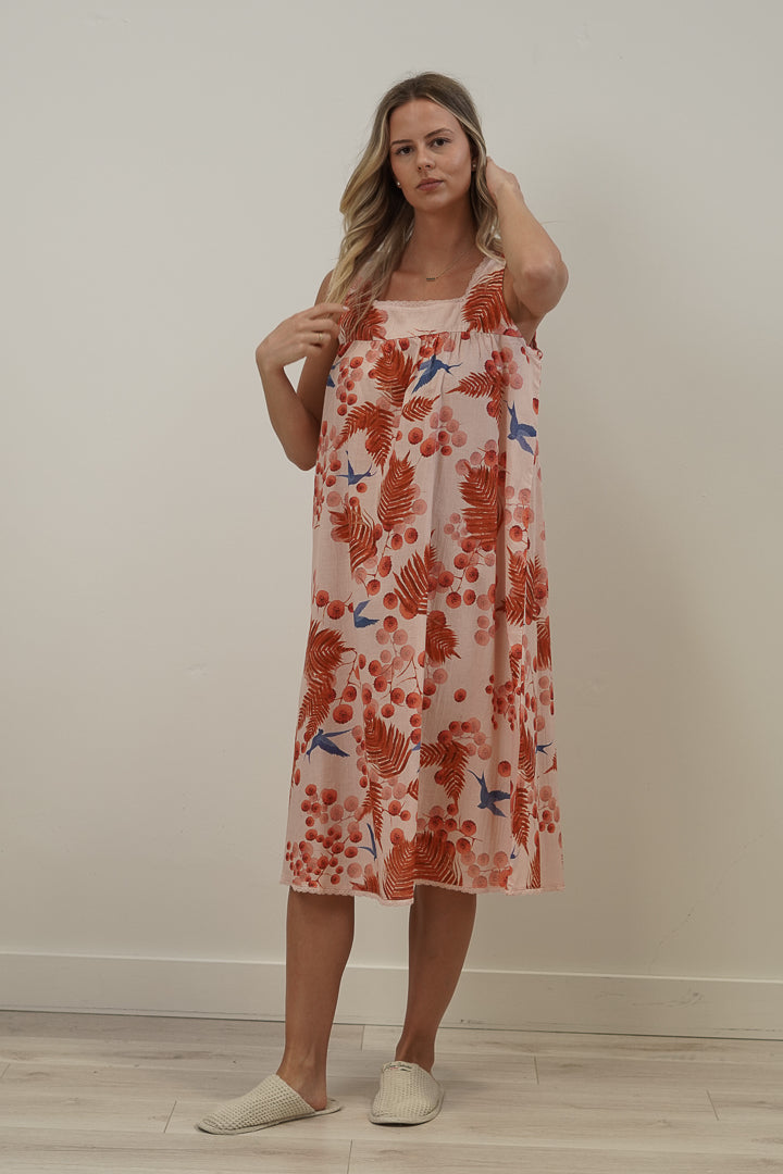 Bloom & Flight Blush Pink Night Dress