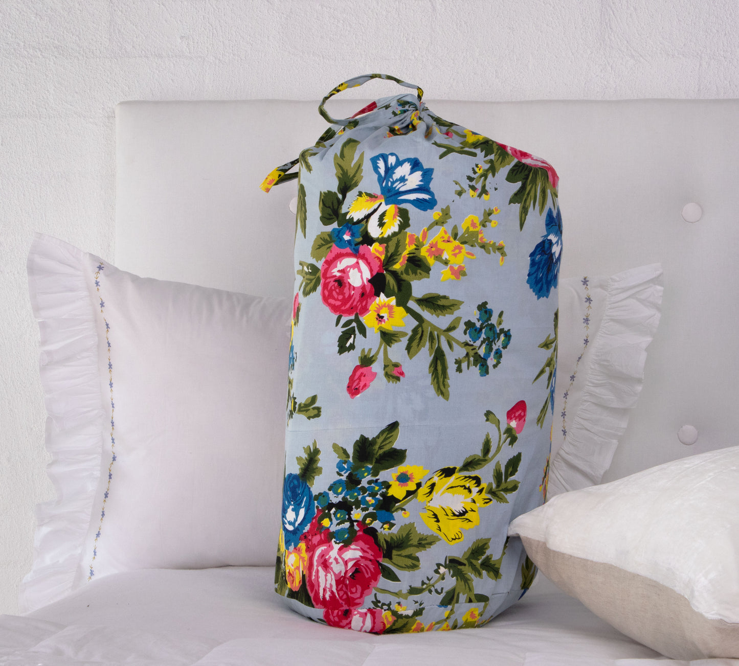 Bloom Grey Quilt Set 260 X 240 Cm
